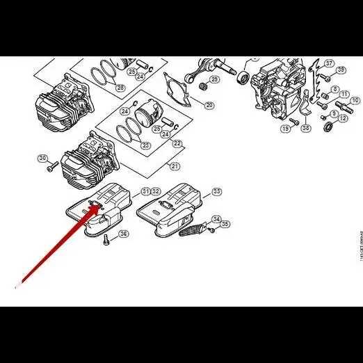 stihl 201 tc parts diagram