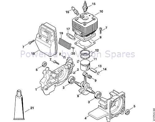 stihl fs 350 parts diagram