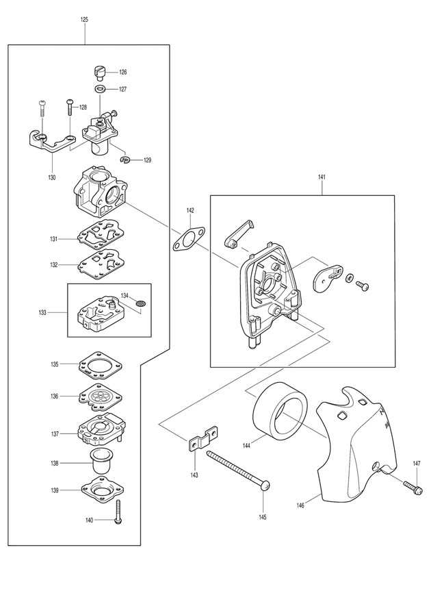 stihl km 131 parts diagram