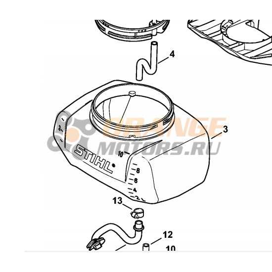 stihl sr 200 parts diagram