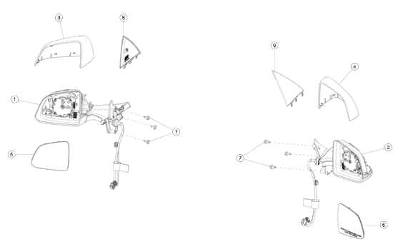 tesla model y parts diagram