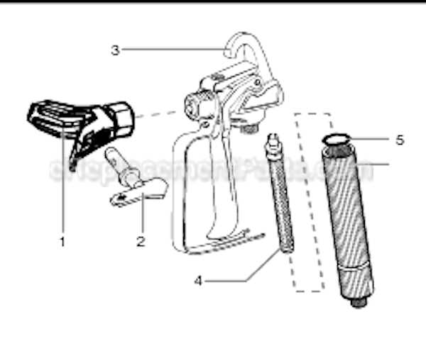 titan paint sprayer parts diagram