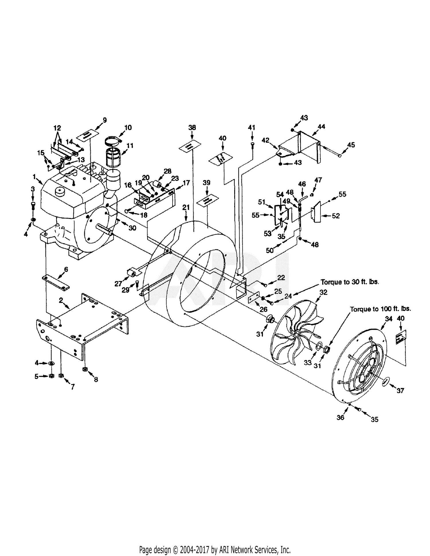tornado parts diagram