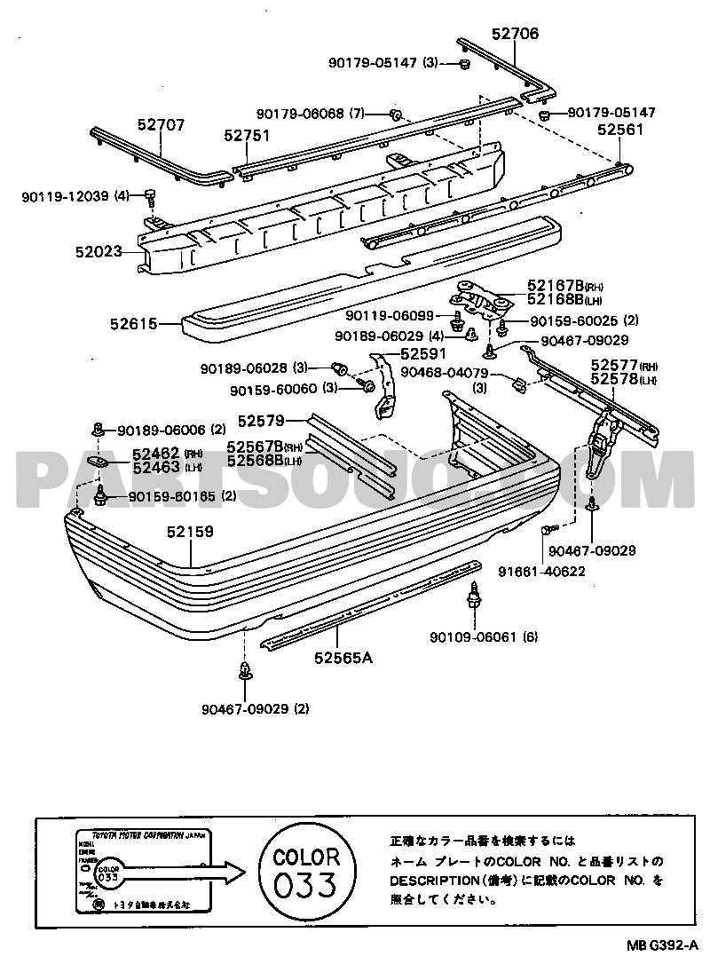 toyota camry body parts diagram toyota camry body parts diagram