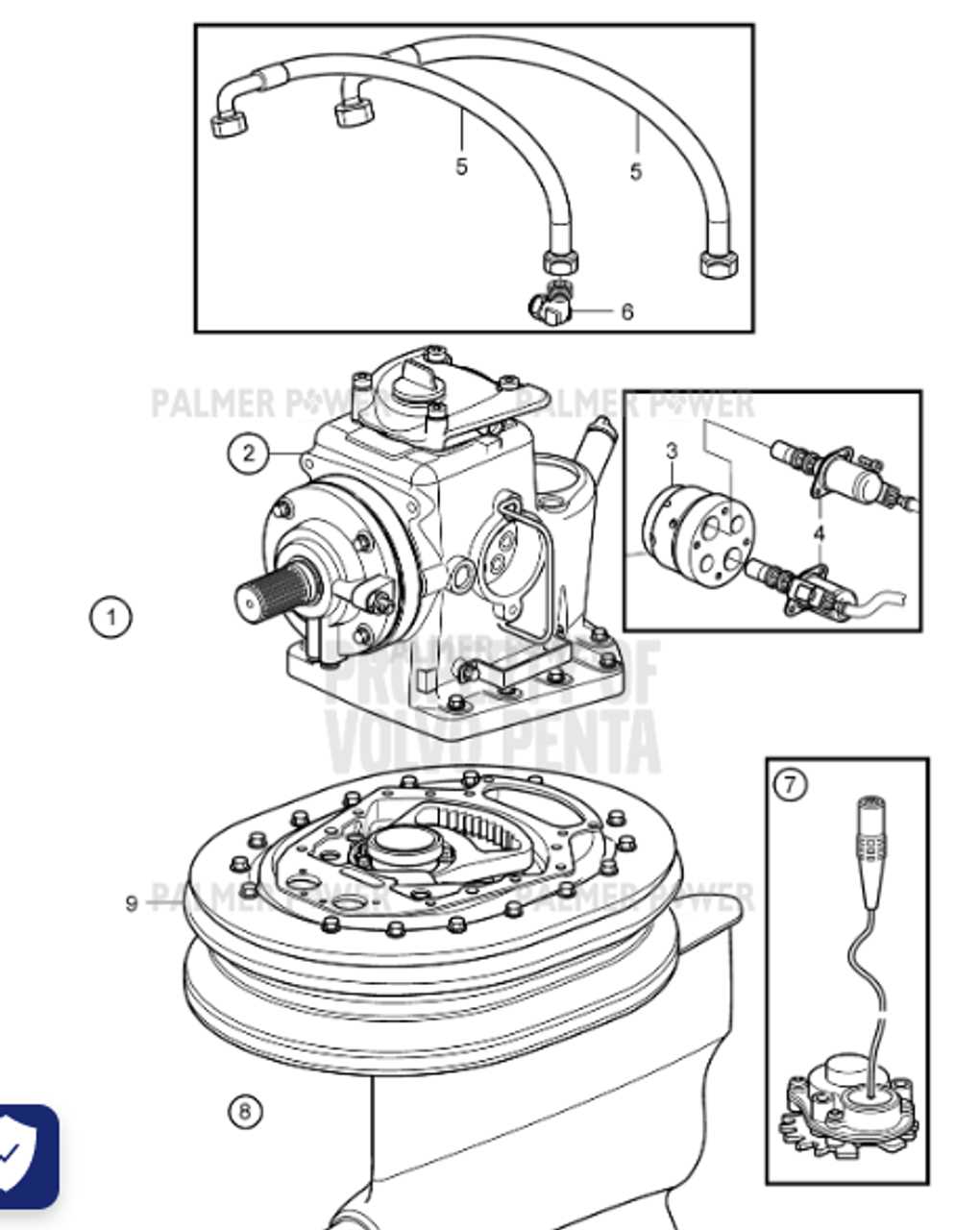 volvo penta parts diagrams