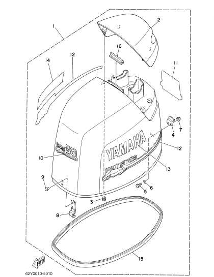 yamaha 150 outboard motor parts diagram