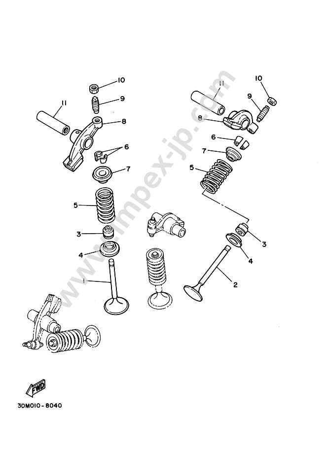 yamaha virago 250 parts diagram