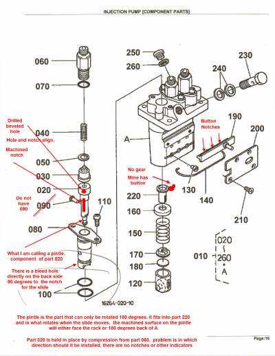 zexel injection pump parts diagram