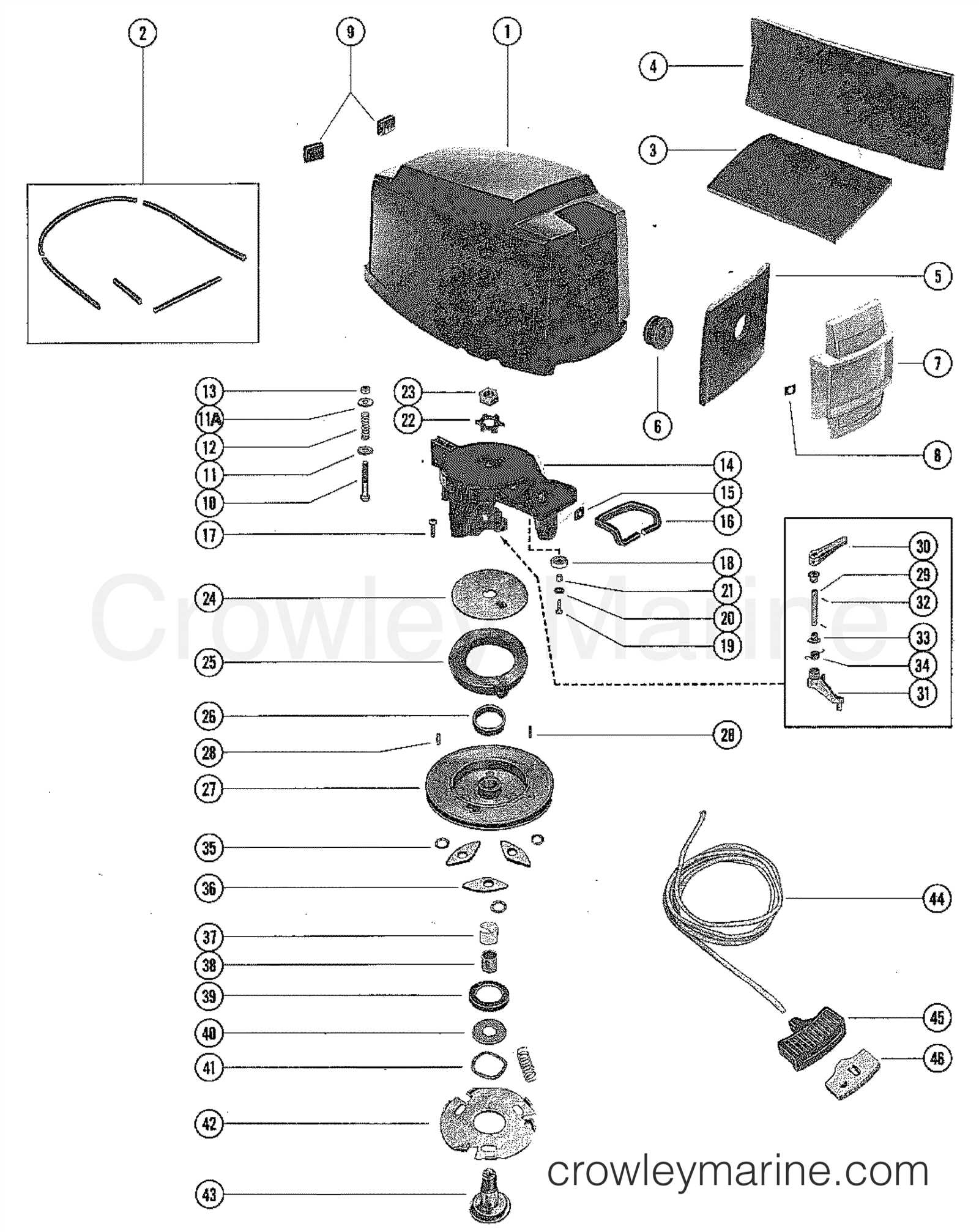 mercury 7.5 outboard parts diagram