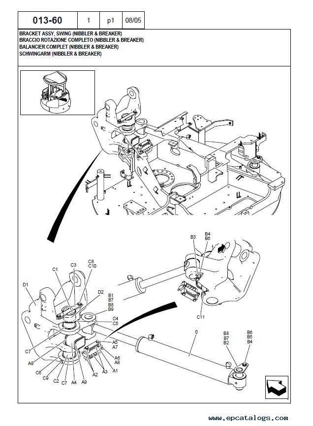 kobelco excavator parts diagram