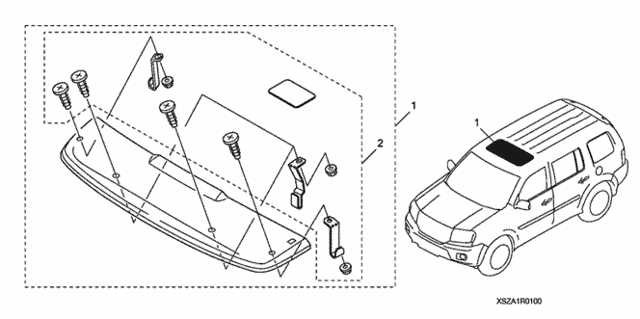 2015 honda pilot parts diagram