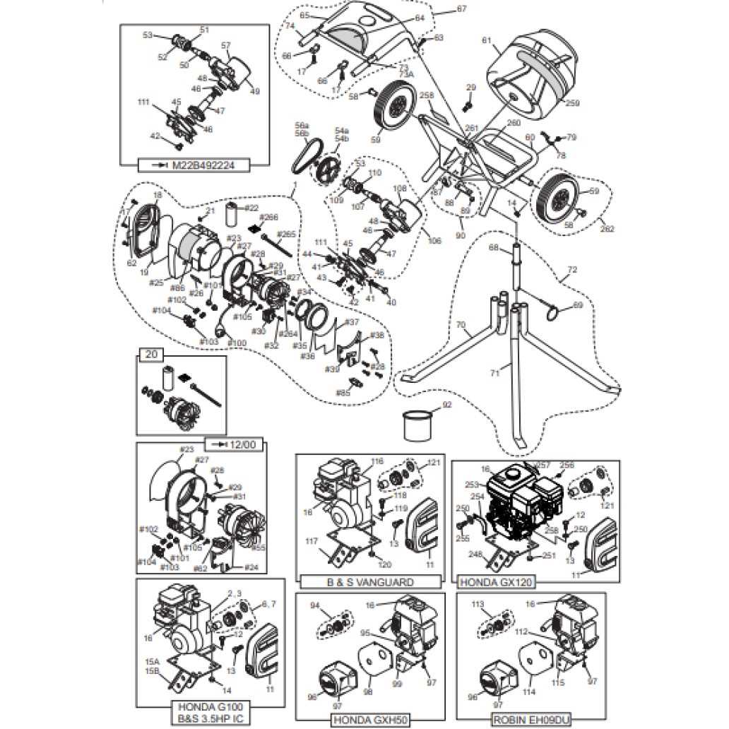 belle minimix 150 parts diagram