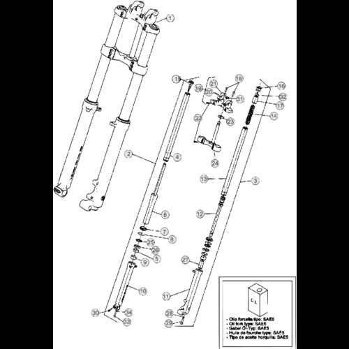 beta evo parts diagram