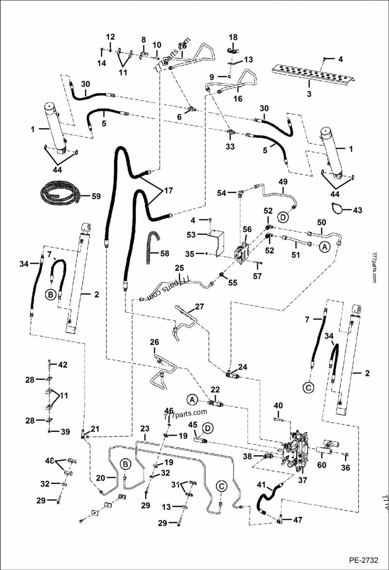 bobcat s205 parts diagram