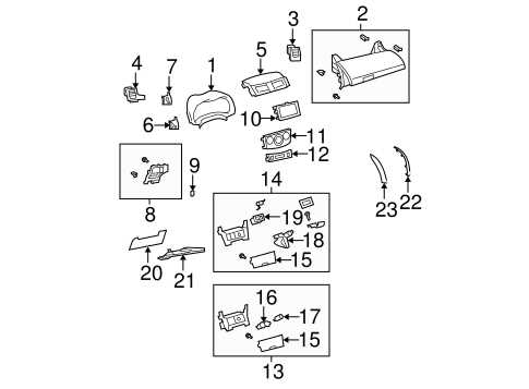 2009 toyota corolla parts diagram