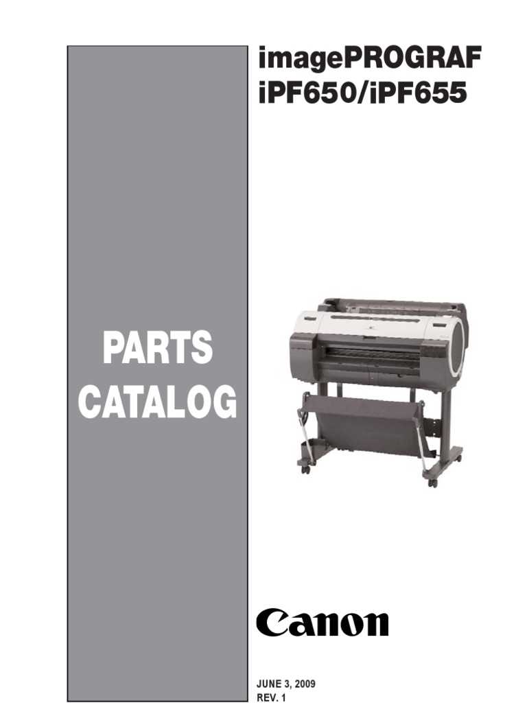 canon printer parts diagram