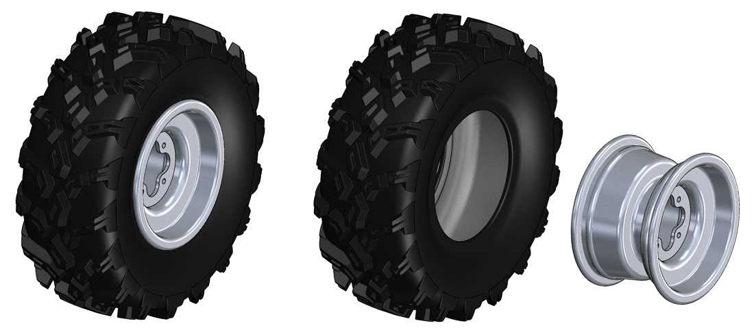 car tyre parts diagram