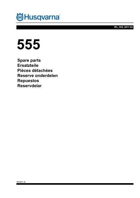 husqvarna 555 parts diagram