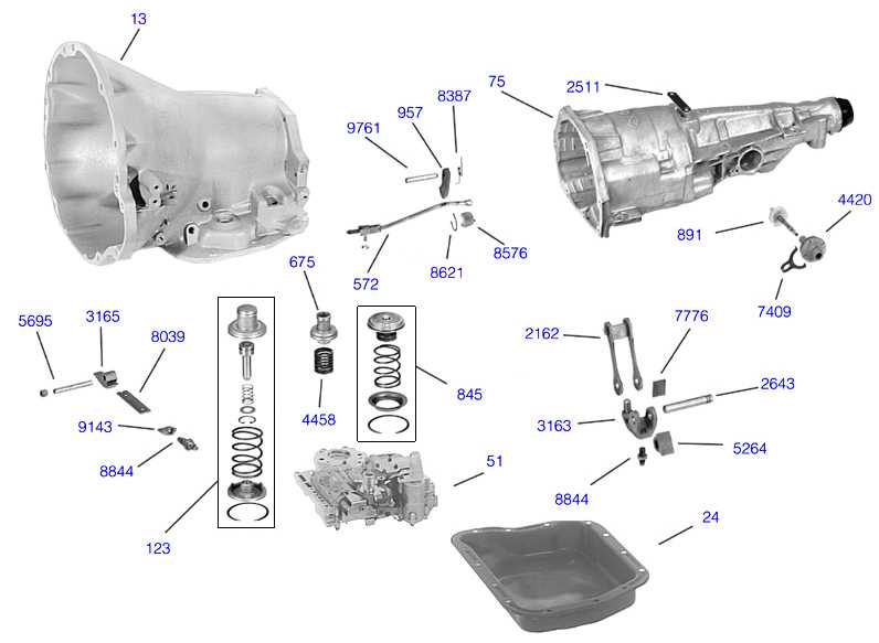 46rh transmission parts diagram