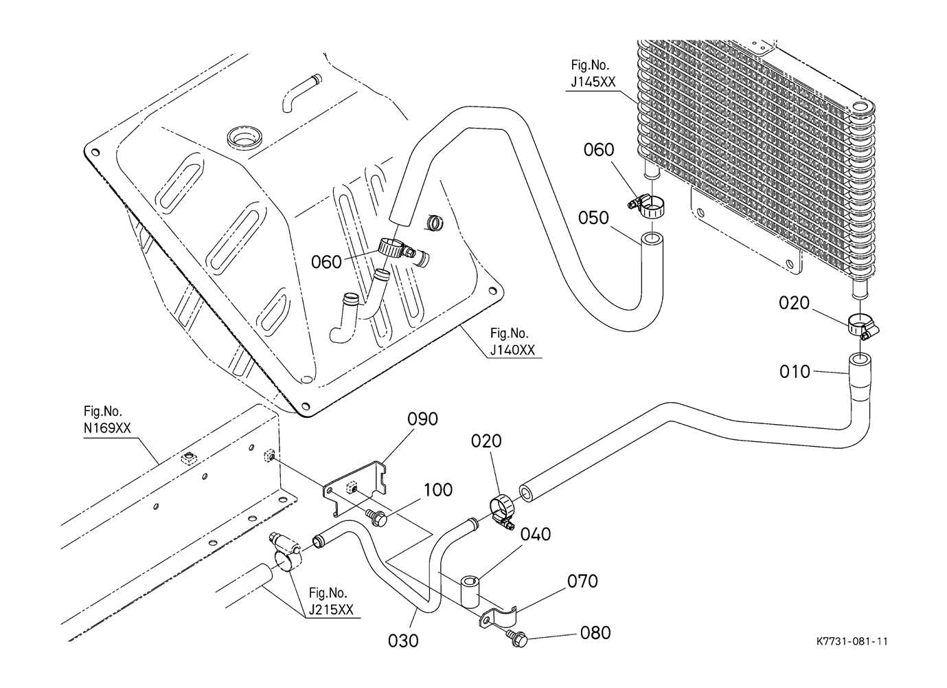 kubota rtv parts diagram