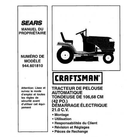 craftsman lt2000 parts diagram