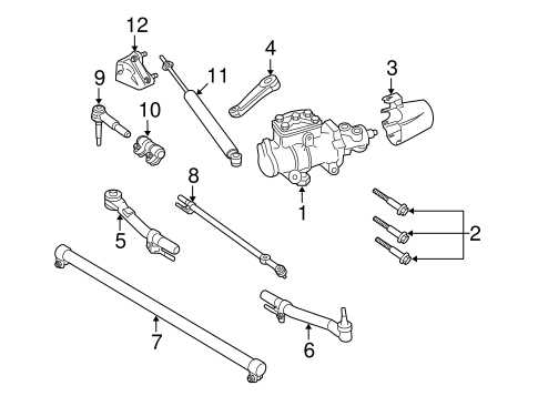 ford front end parts diagram