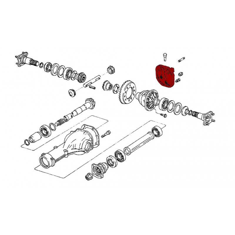 dana 70 parts diagram