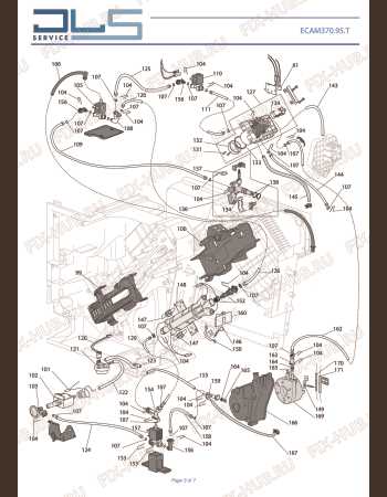 delonghi dinamica parts diagram