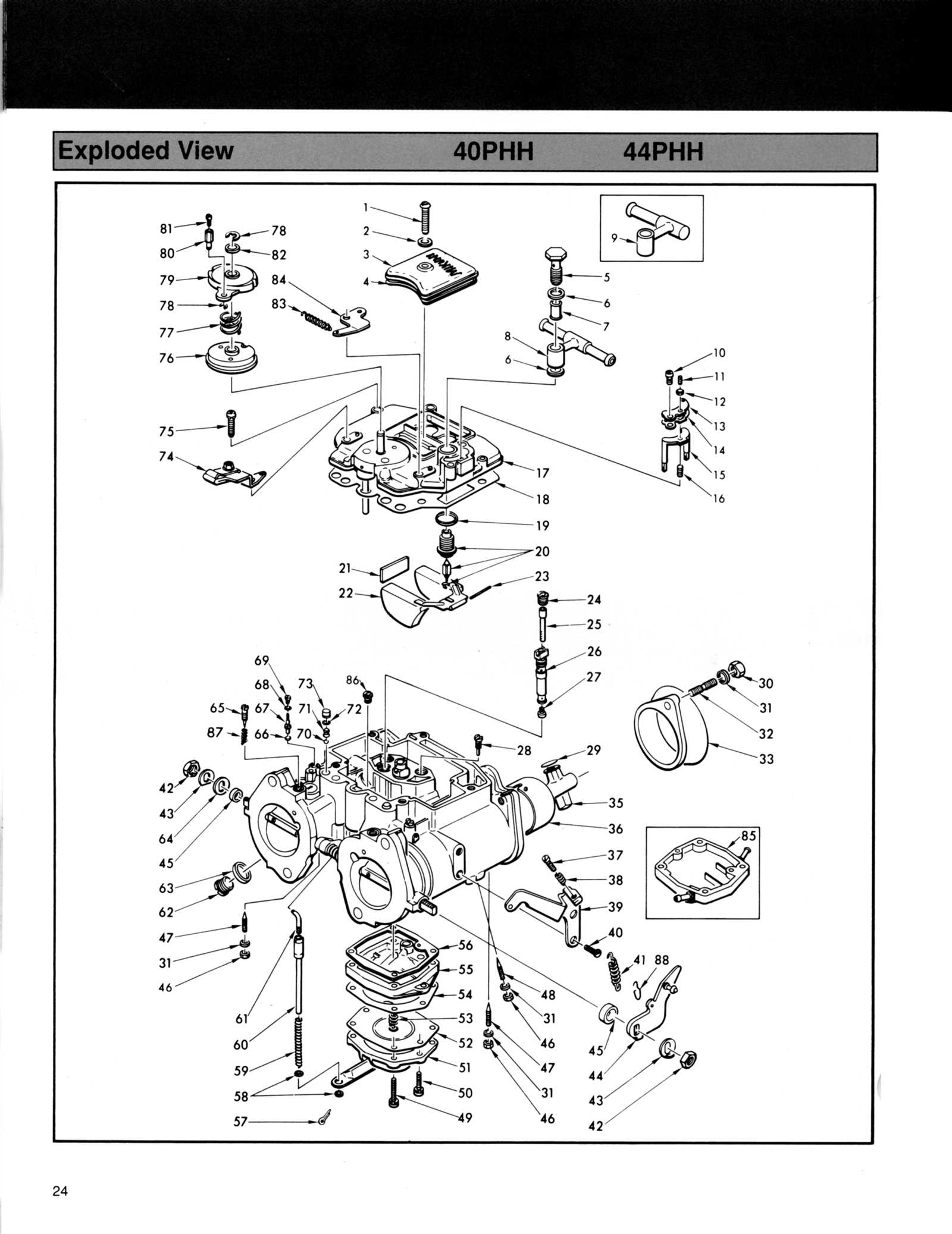 demon carburetor parts diagram