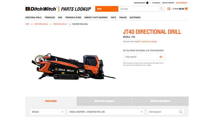 ditch witch rt45 parts diagram