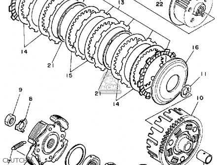 yamaha moto 4 350 parts diagram