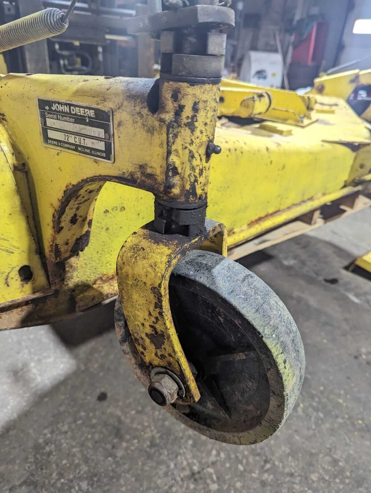 john deere 272 grooming mower parts diagram