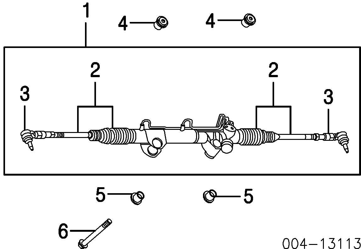 dodge ram 1500 steering parts diagram