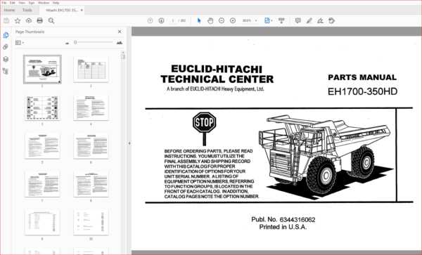 dump truck parts diagram