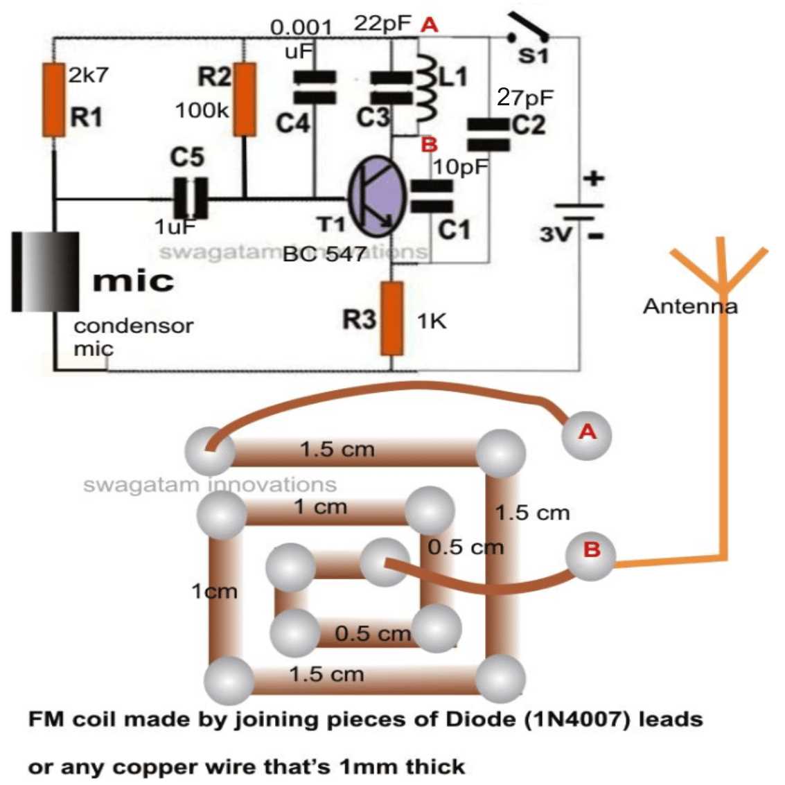 microphone parts diagram