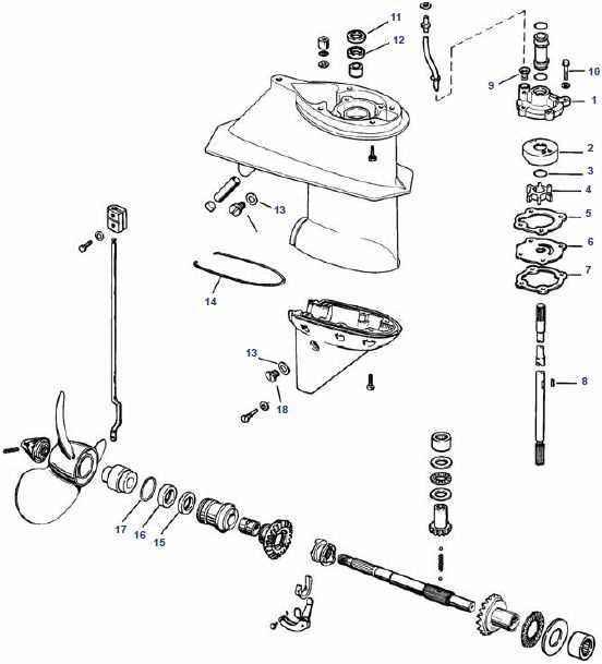 35 hp johnson outboard parts diagram