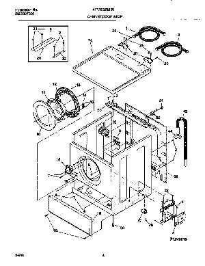 electrolux dryer parts diagram