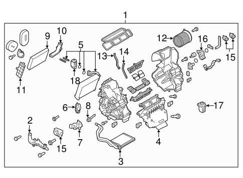 2021 nissan rogue parts diagram