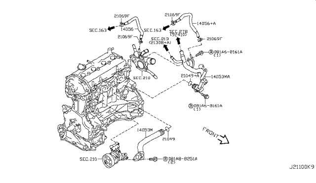 2008 nissan rogue parts diagram
