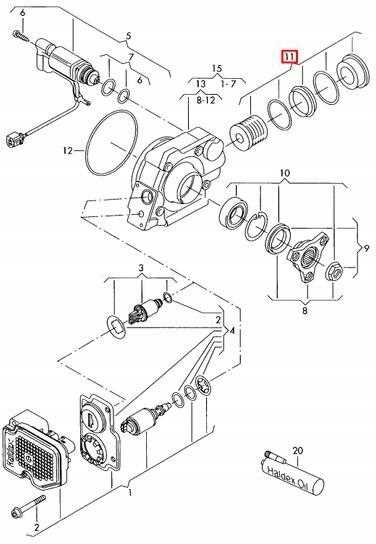 audi a3 8p parts diagram