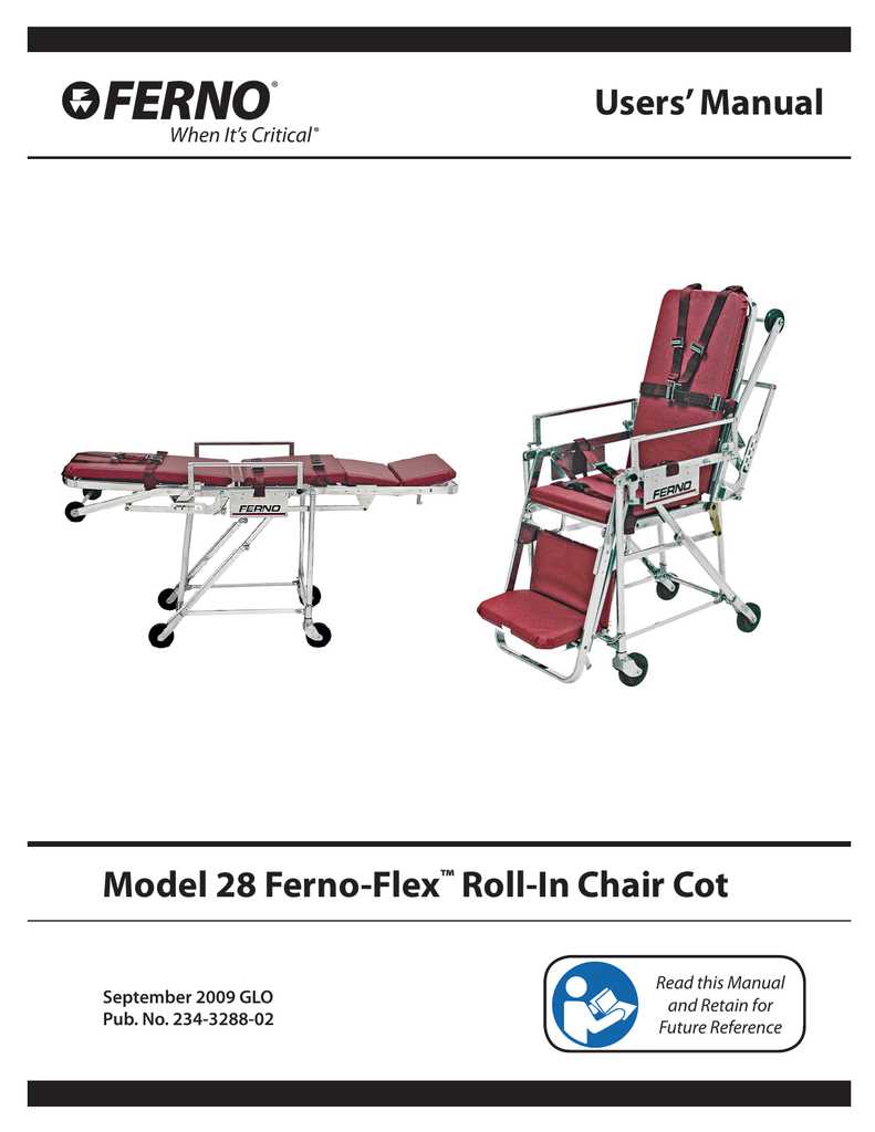 ferno stretcher parts diagram