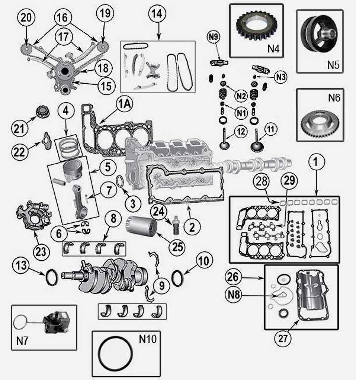 3.6 pentastar parts diagram