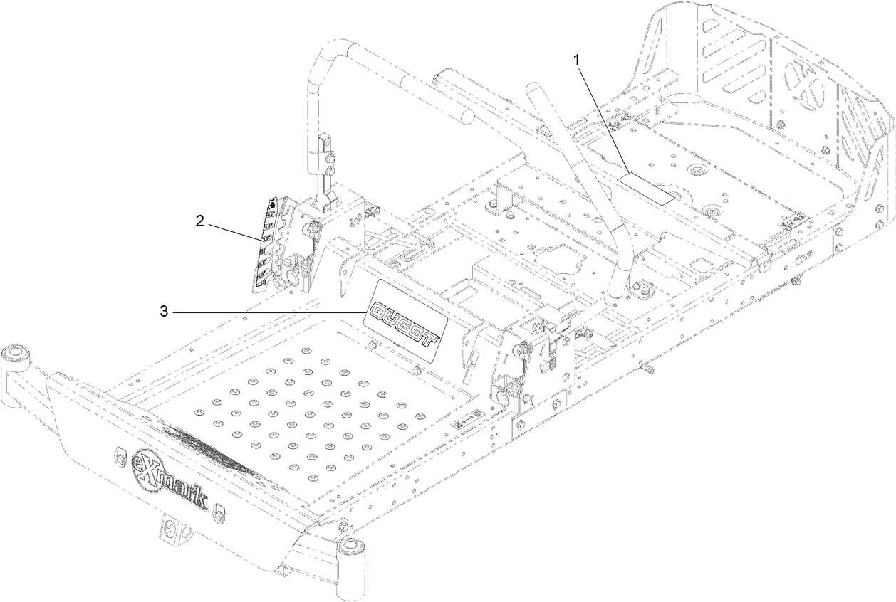 exmark quest parts diagram