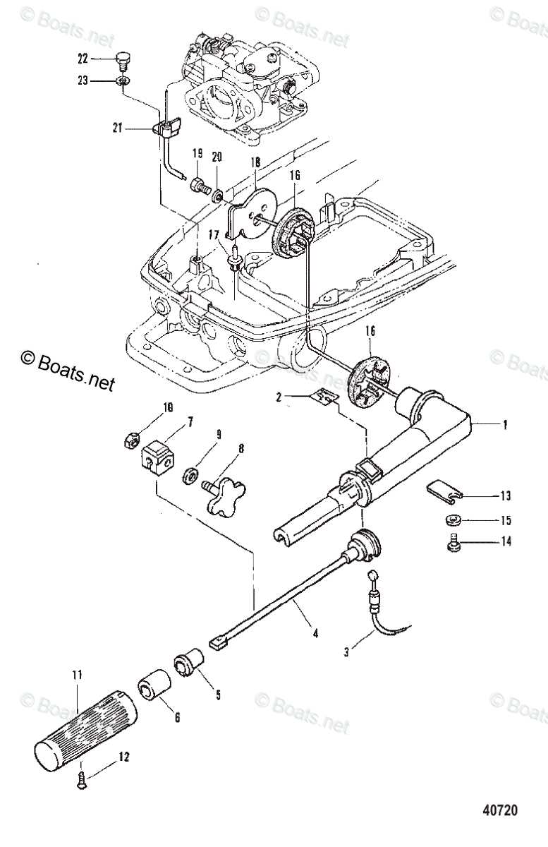 20 hp mercury outboard parts diagram