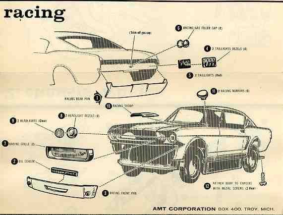 1966 mustang parts diagram