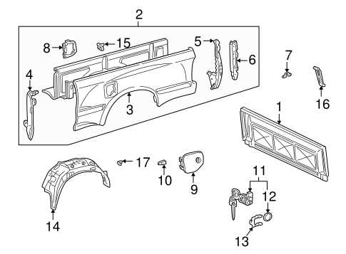 1995 toyota tacoma parts diagram