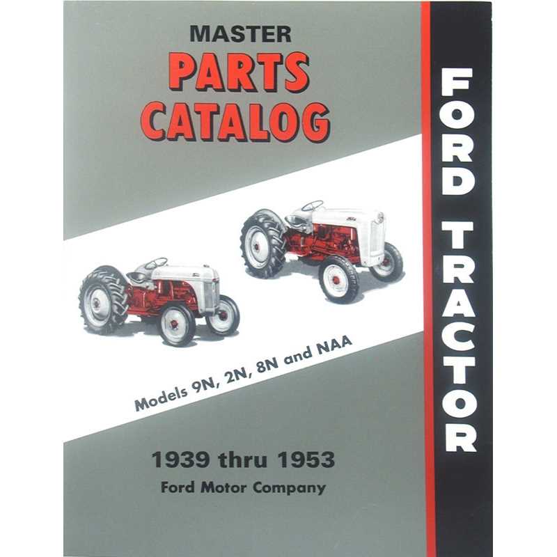 8n ford tractor parts diagram