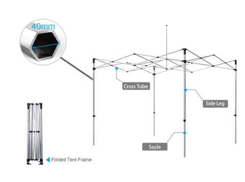 quik shade parts diagram
