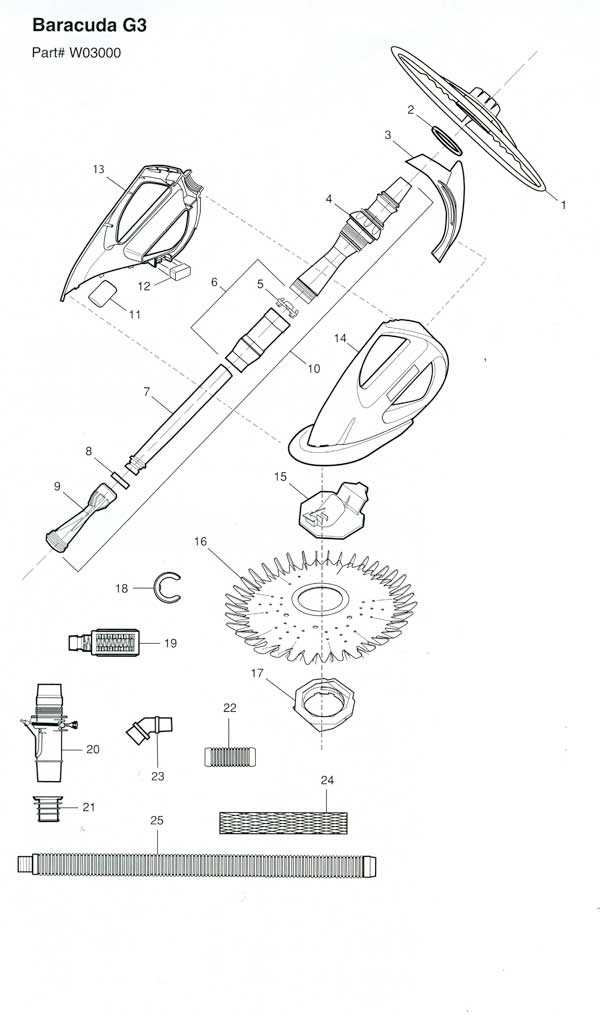 zodiac baracuda g3 parts diagram