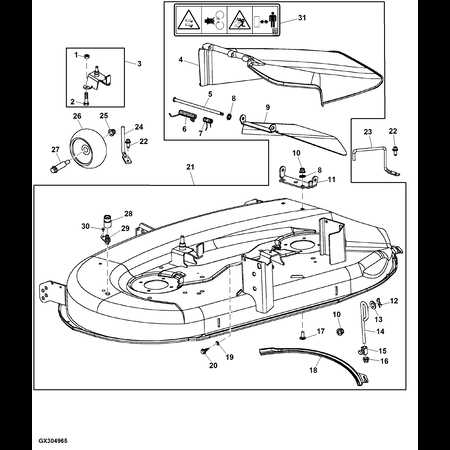 john deere lawn tractor parts diagram